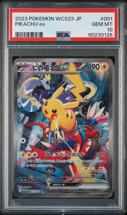 PSA 10 2023 Pokemon World Championship 23 JP #001