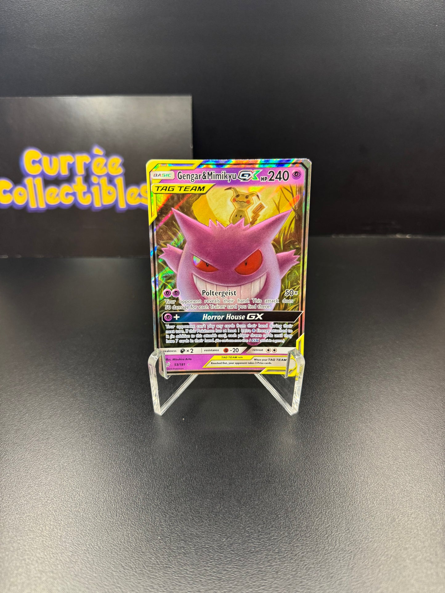Gengar & Mimikyu GX - SM - Team Up (SM9)