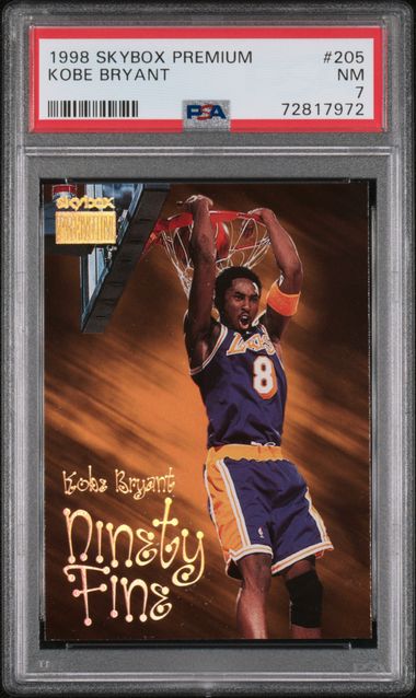 PSA 7 1998 SKYBOX PREMIUM #205 KOBE BRYANT