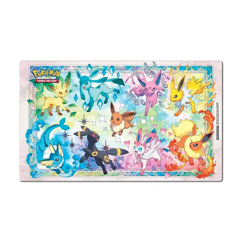 Pokemon Prismatic Evolutions Super Premium Collection Eeveelution Playmat