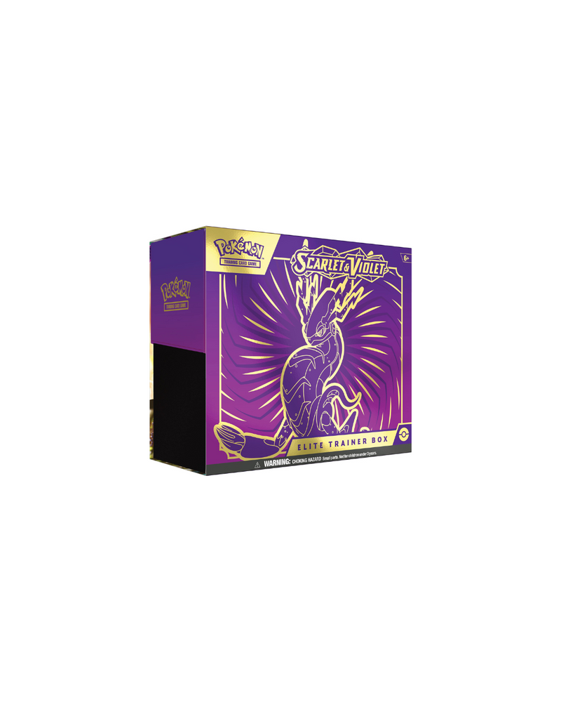 Scarlet & Violet  Elite Trainer Purple