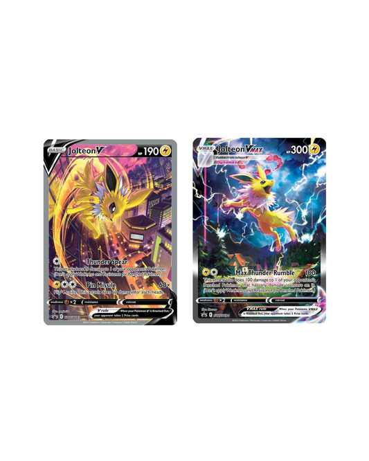 Jolteon V - SWSH183 and Jolteon VMAX -SWSH184