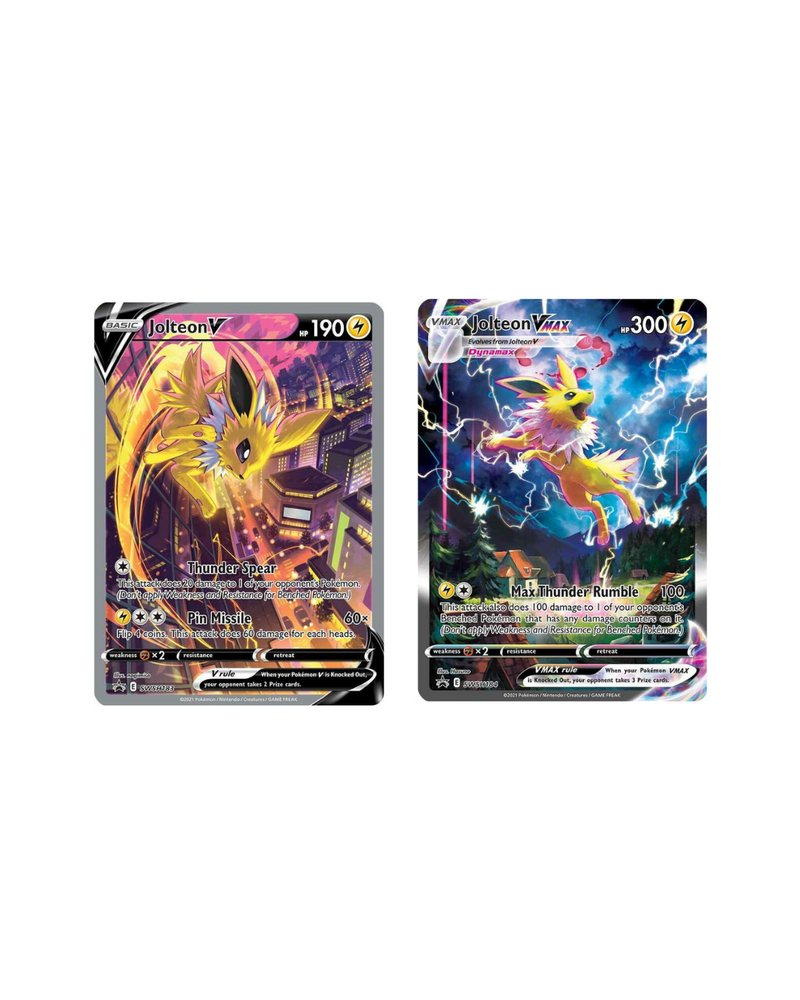 Jolteon V - SWSH183 and Jolteon VMAX -SWSH184