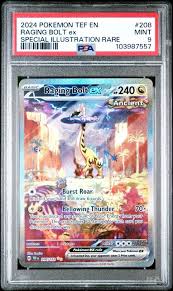 Raging Bolt ex #208 PSA 9