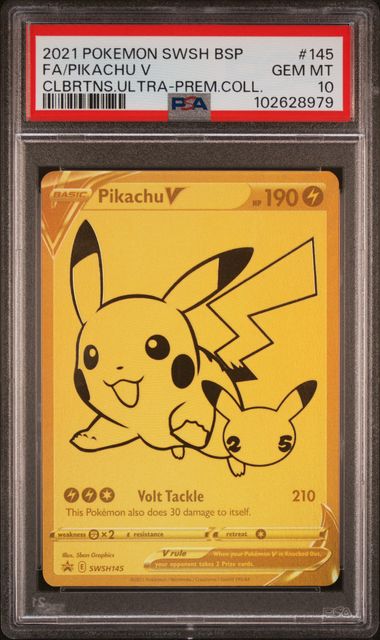 PSA 10 2021 SWSH 25th Celebrations UPC #145