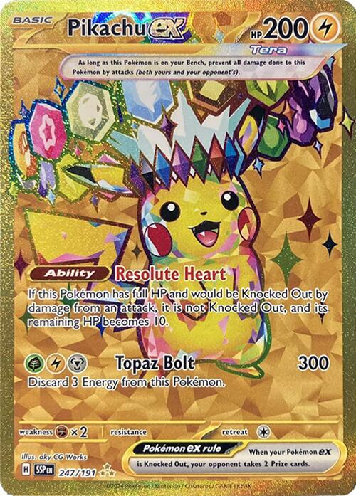 Pikachu ex #247