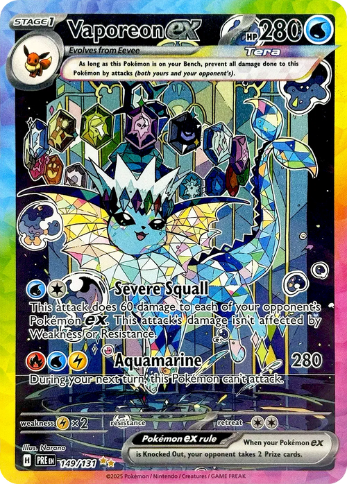 Vaporeon ex #149