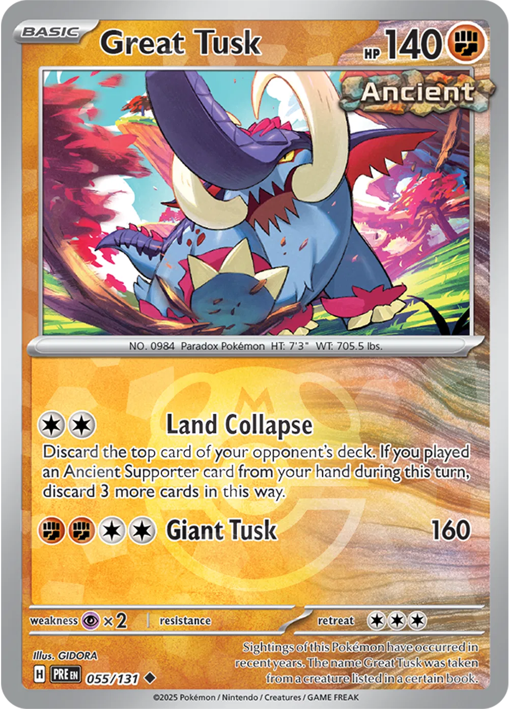 Great Tusk (Master Ball Pattern) #055