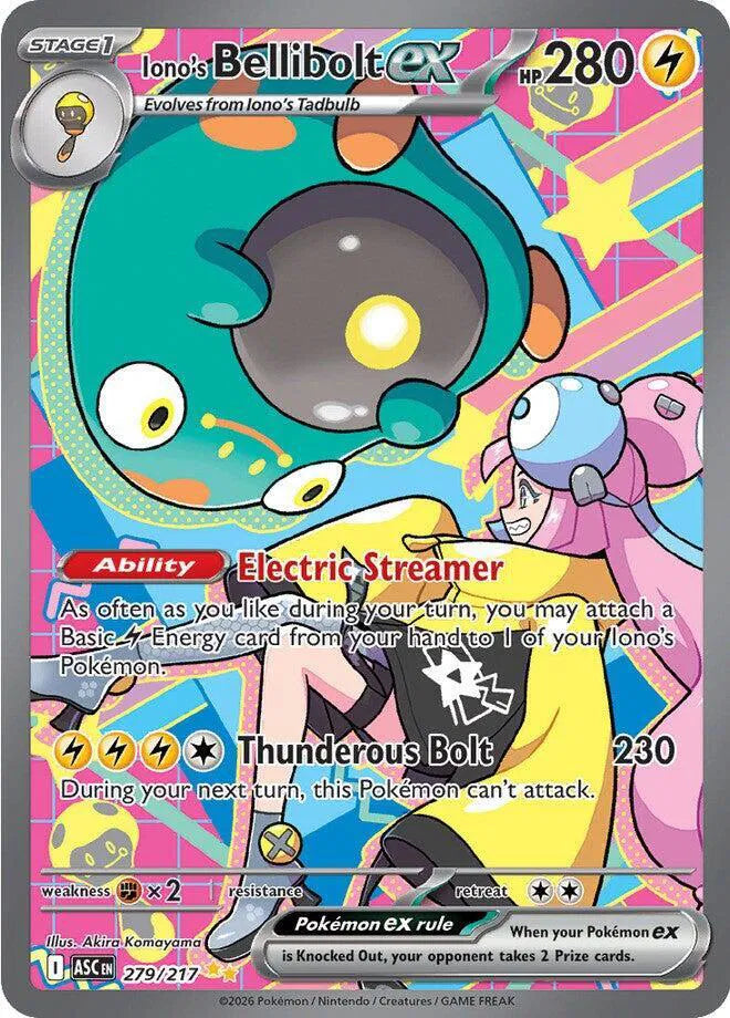 Iono's Bellibolt ex # 279