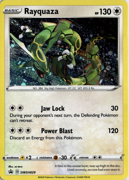 Rayquaza [Cosmos Holo] #SWSH029