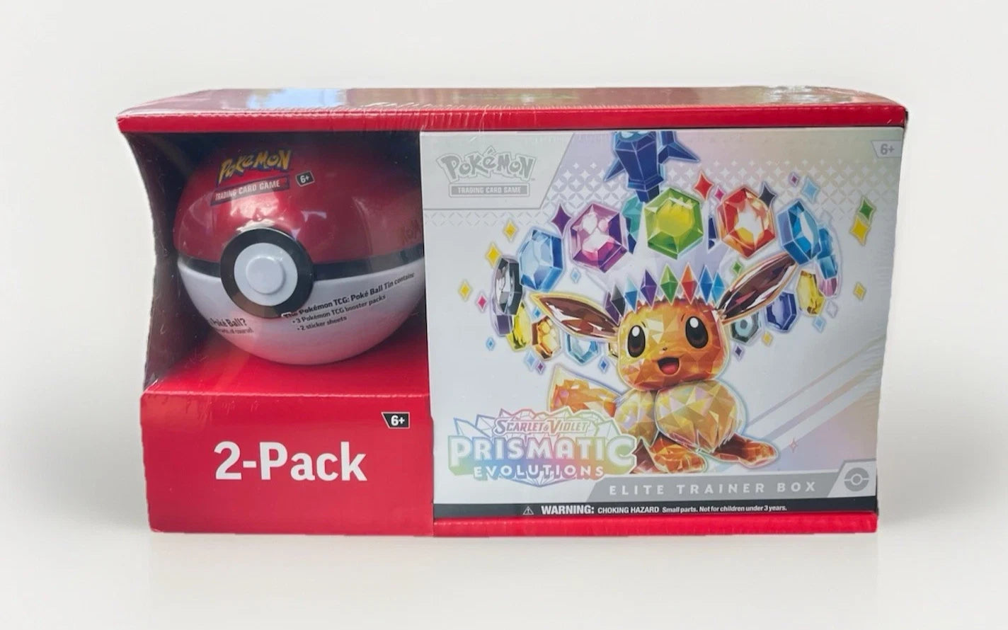 Prismatic ETB+ Pokeball